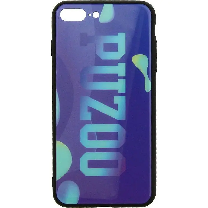 Чохол-накладка PUZOO Glass Printing with TPU Visions iPhone 7 Plus /8 Plus Purple - фото 4