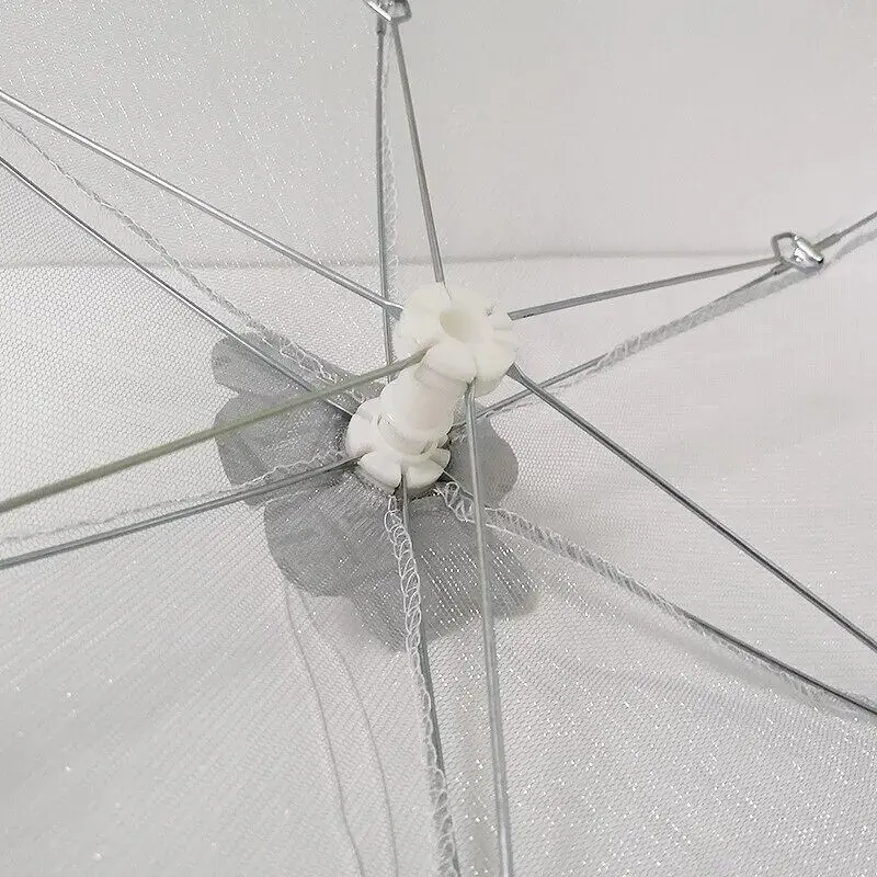 Москитна сітка на стіл Semi Mosquito net 70 см, Grey для захисту продуктів - фото 4