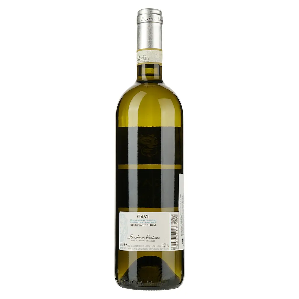 Вино Monchiero Carbone Gavi di Gavi, белое, сухое, 12,5%, 0,75 л (8000015195868) - фото 2