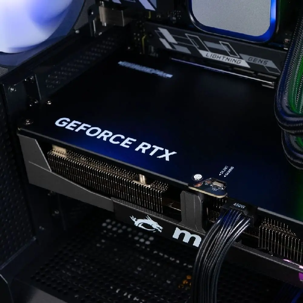 Комп'ютер Dragon Lucky Nyx Powered_by MSI (RTX 5080SHAD+R7 9800X3D) Black / AMD Ryzen 7 9800X3D (4.7–5.2 ГГц), 8 ядер / NVIDIA GeForce RTX 5080 / 64 ГБ (DDR5) / 1024 ГБ (SSD) - фото 12