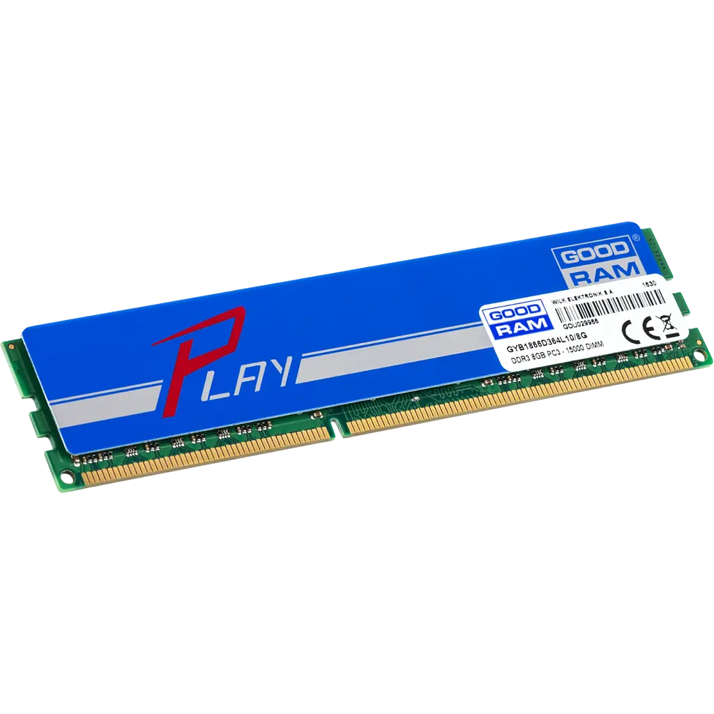 Оперативна пам'ять GoodRam 8GB DDR3 1866MHz Play Blue (GYB1866D364L10/8G) Б/В - фото 3