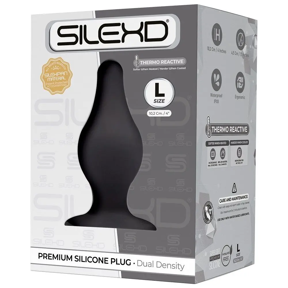 Анальна пробка SilexD (Model 2 size L) SILEXD SO5015 91712 - фото 2