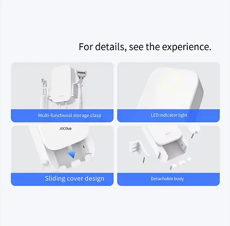 Cтерилізатор для зубних щіток Xiaomi DOCO Non Plug (165472) - фото 5