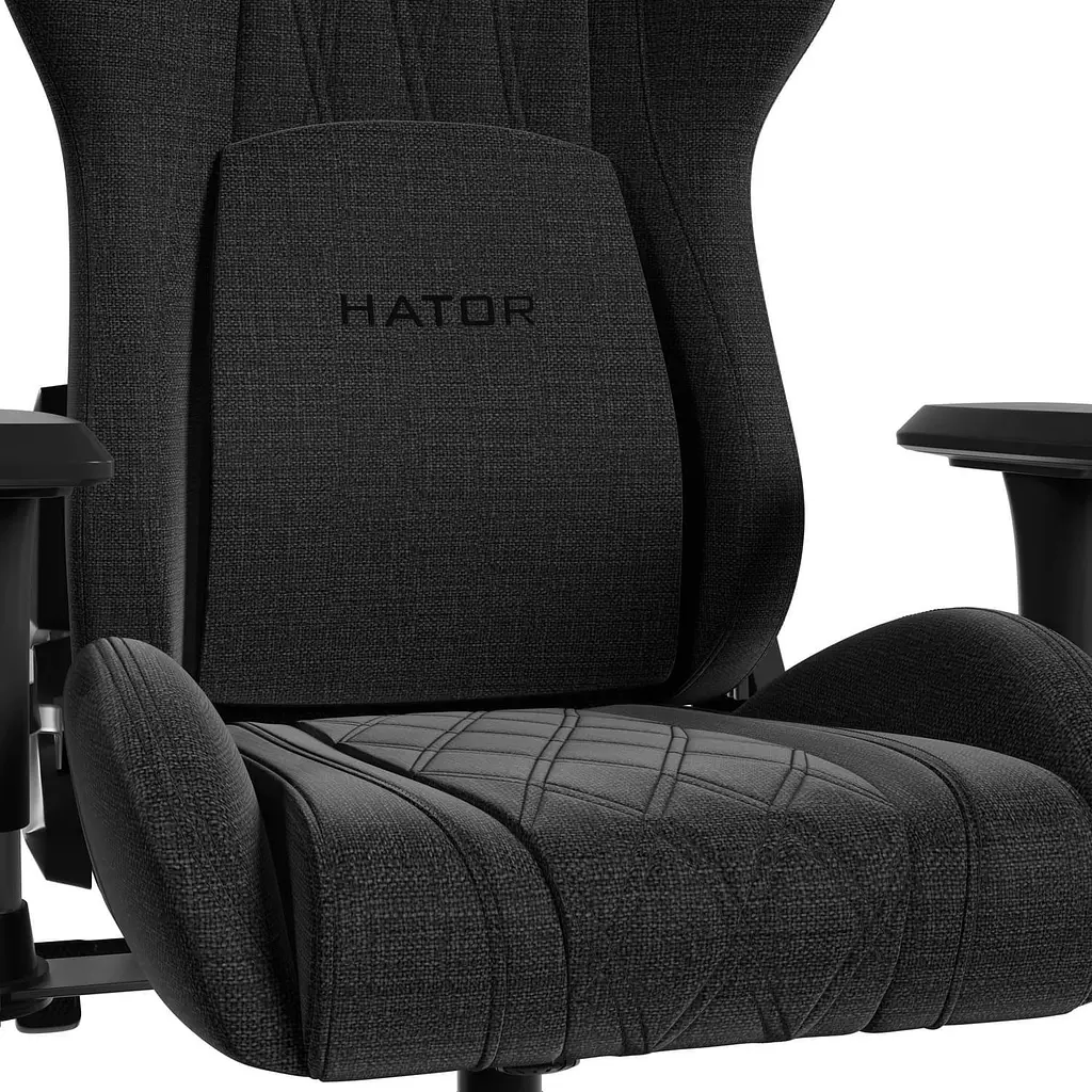 Ігрове крісло HATOR Darkside 3M Fabric Black (HTC3010M) - фото 11