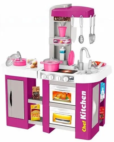 Кухня 922-47 Kitchen Set, 54 деталі, звук, світло, в коробці (6903167829016) - фото 3