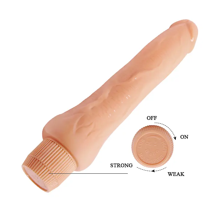 Реалістичний вібратор Barbara Dryad Realistic Multi-Speed Vibrator 9,8 Baile BW-001072R 95520 - фото 3