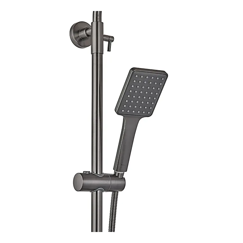 Душевая система телескопическая Haiba Alex 003-J graphite HB3996, Графит - фото 6