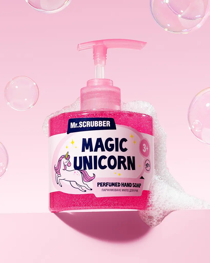 Парфумоване мило для рук Magic Unicorn Mr.Scrubber 300 мл - фото 5
