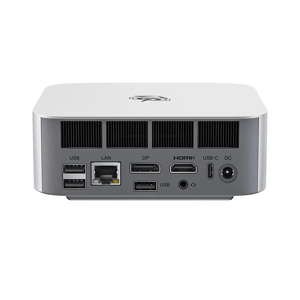 Неттоп Beelink SER8 Silver Ryzen 7 8845HS 32Gb DDR5 1Tb SSD GLan 2xUSB 3.2 2xType-C HDMI/DP Windows 11 Pro крепление VESA (9Y.EU3600834N10) - фото 5