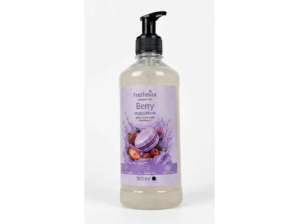 Гель для душу FRESHMIRA 500мл Berry macaron