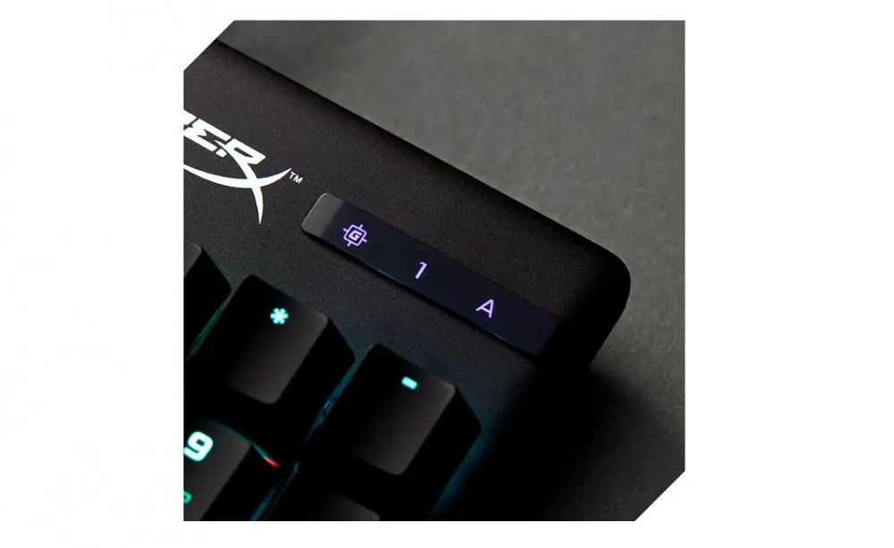 HyperX Клавіатура Alloy Origins Red USB RGB PBT ENG/RU, Black - фото 8