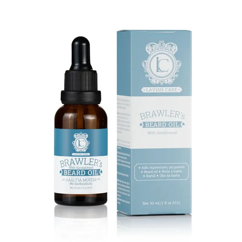 Олія для бороди LAVISH CARE BRAWLER'S BEARD OIL SANDALWOOD з ароматом сандалового дерева, 30 мл - фото 2