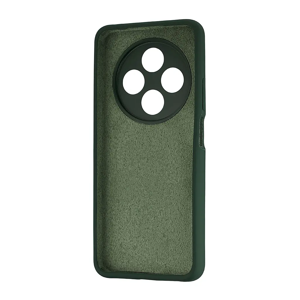 Чохол Silicone Case Xiaomi Redmi 14C 4G/Redmi 14R/Redmi A4 5G/Redmi A3 Pro/Poco C75 4G Dark Green - фото 2