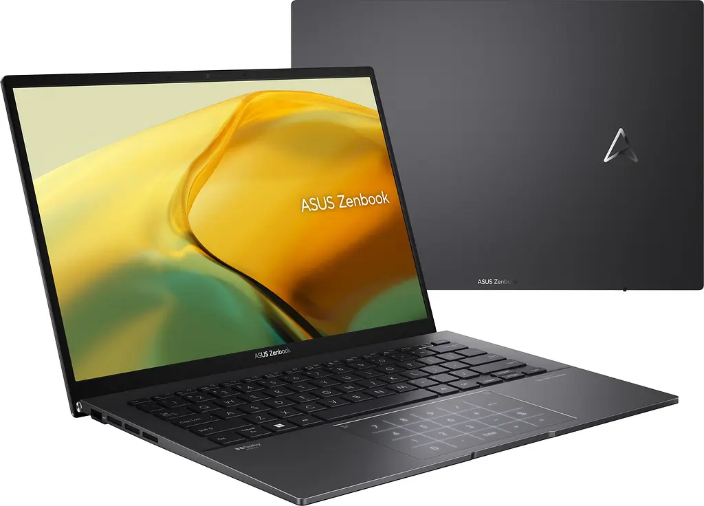 Ноутбук ASUS Zenbook 14 UM3402YA-KP751 14' WQXGA IPS, AMD R5-7430U, 16GB, F1TB, UMA, NoOS, Чорний (90NB0W95-M01C20) - фото 2