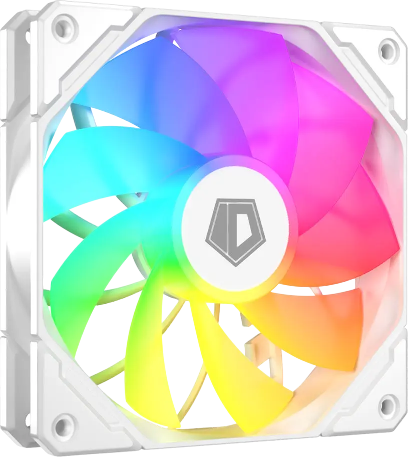 Вентилятор ID-Cooling TF-12025-Pro ARGB Reverse White