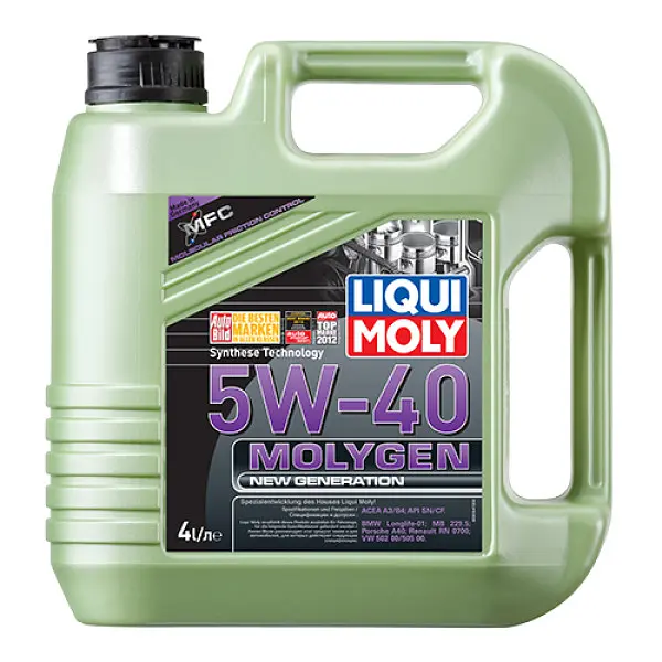 Синтетична моторна олива - Molygen New Generation 5W-40 4л. (8578)