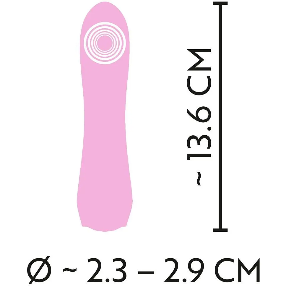 Мінівібратор Cuties Mini Vibrator Rose 4G - фото 7