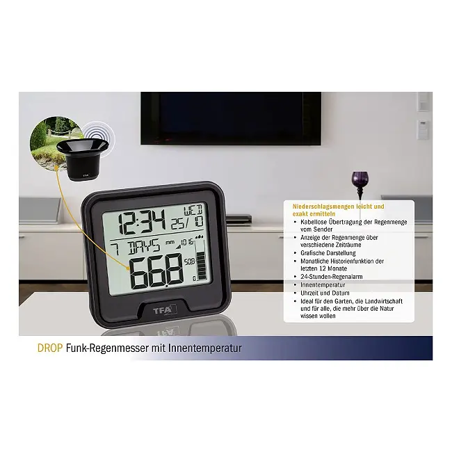 Метеостанция TFA Drop 47300501 - фото 5