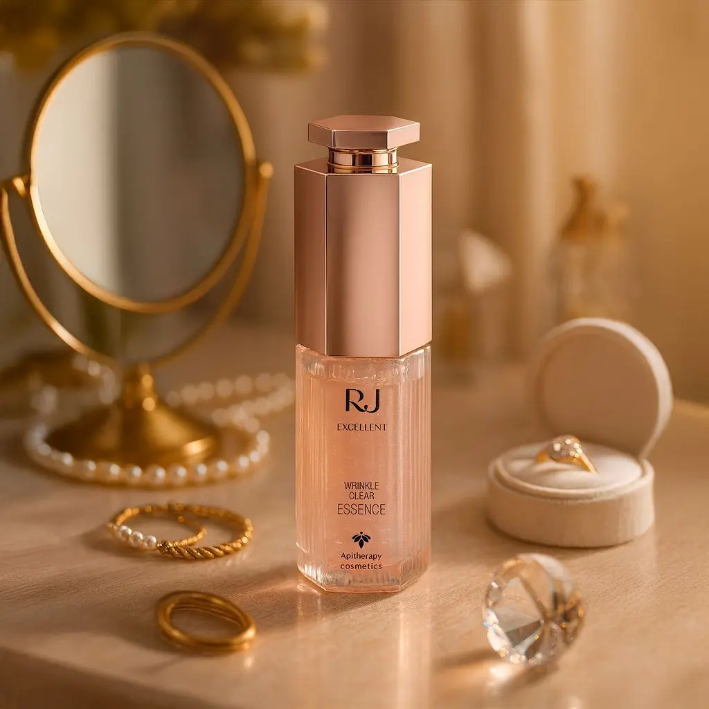 Есенція для розгладження зморшок та освітлення шкіри Yamada Bee Farm RJ Excellent Wrinkle Clear Essence 30 мл - фото 10