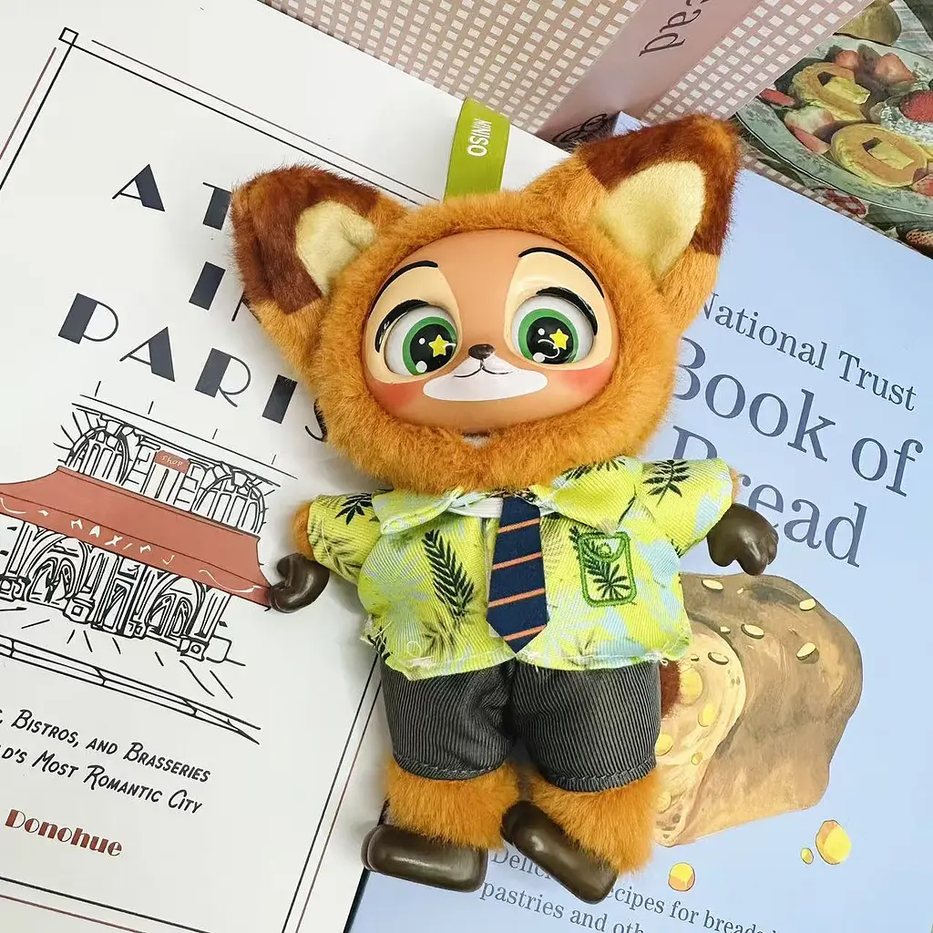 М'яка іграшка-брелок Zootopia від Miniso Лабубу в асортименті