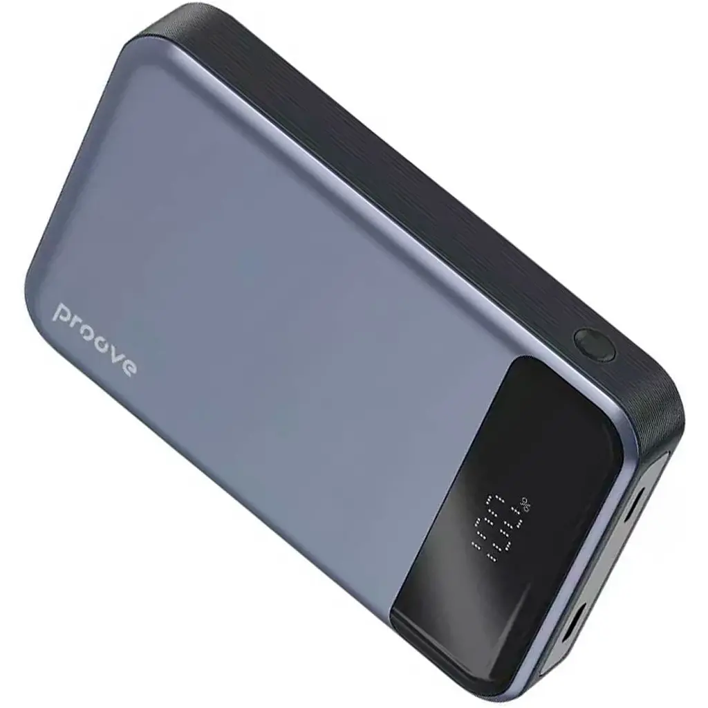 Зовнішній акумулятор Proove Hoodman Magnetic 10000mAh 20W Grey (PBH120010003) [108232] - фото 2