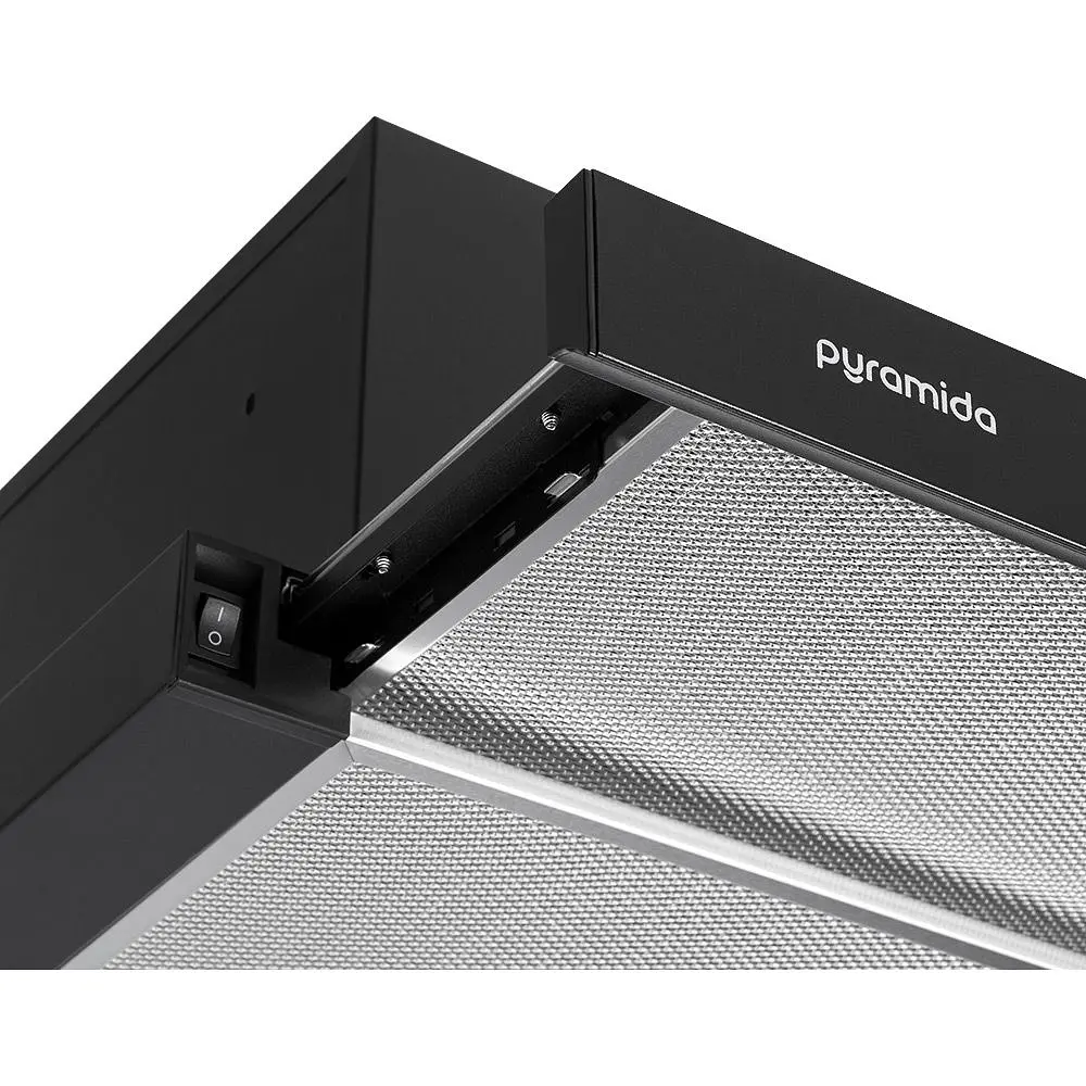 Вытяжка телескопическая Pyramida TX 60 (750) R BL [142772] - фото 4
