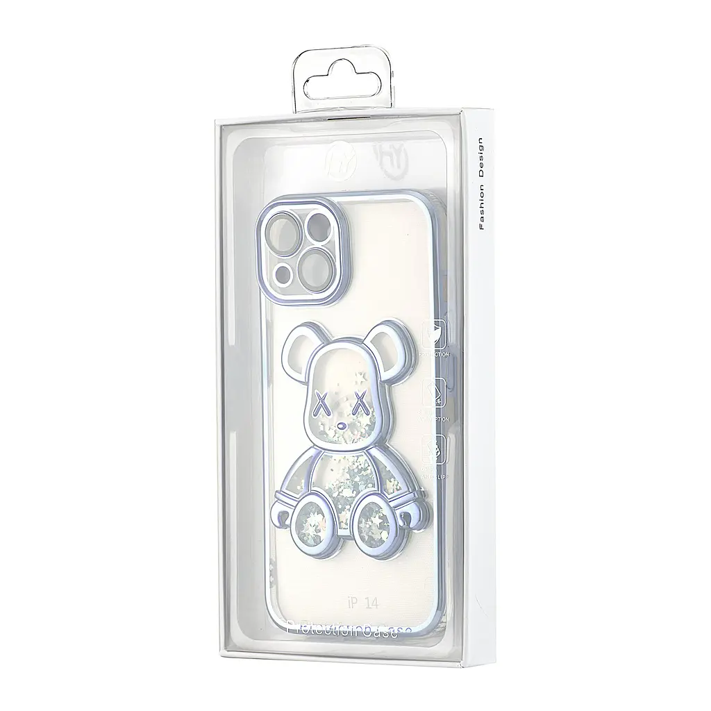 Чохол Shining Bear Case iPhone 14 Blue - фото 2