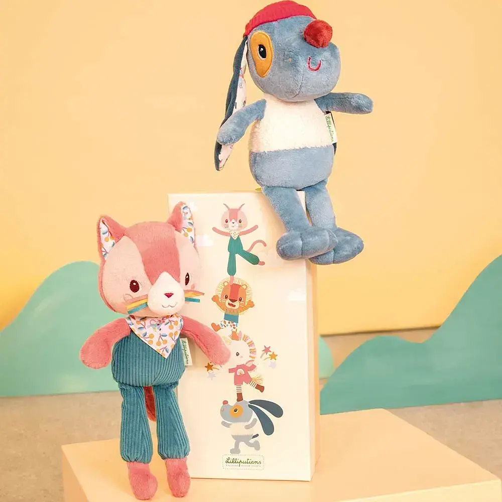 М'яка іграшка Lilliputiens Котик Жанетт в подарунковій коробці (83626) - фото 5