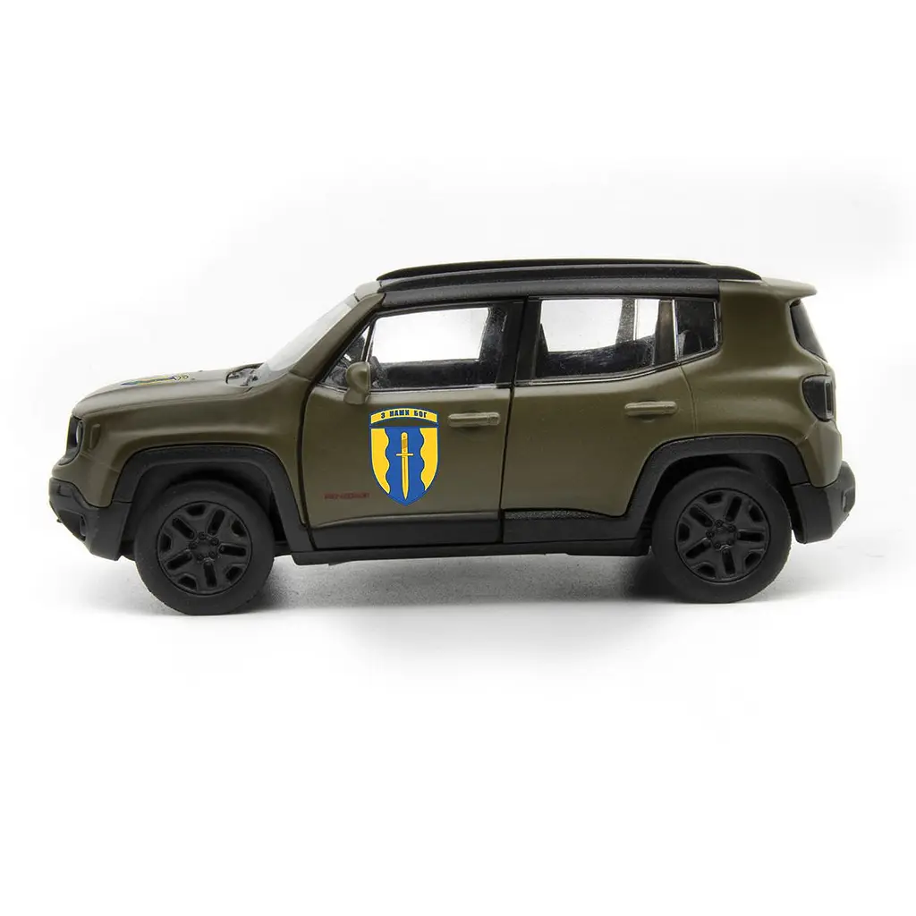 Автомодель TechnoDrive Шевроны Героев Jeep Renegade Trailhawk - Айдар (250351W) - фото 3