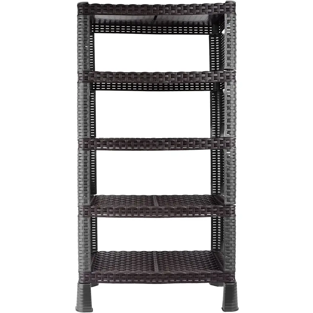 Етажерка для взуття Violet House 0733 Роттанг Гелакси Black 30х52х96 см (0733 Роттанг Гелакси BLACK) - фото 2