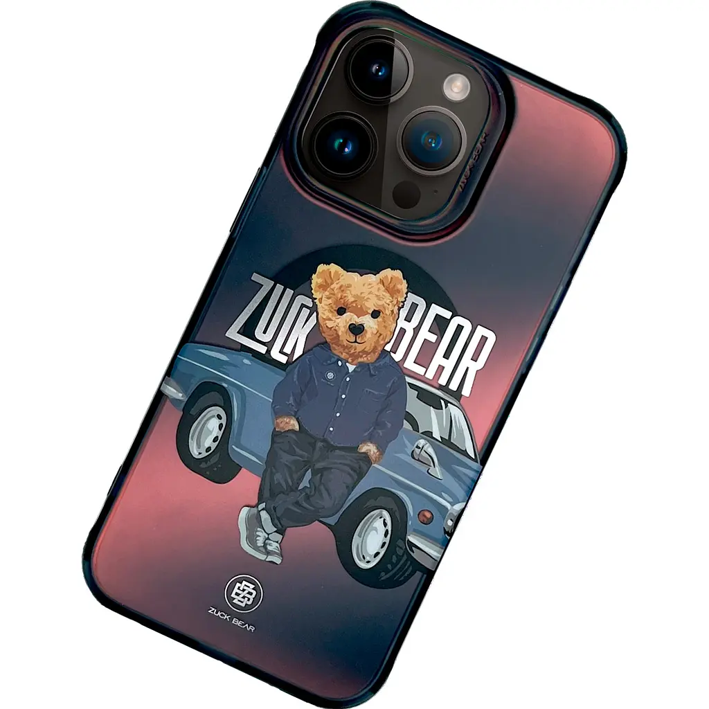 Чехол Zuck Bear California Cool MagSafe Case для Apple iPhone 15 Pro Max Car [108892] - фото 3