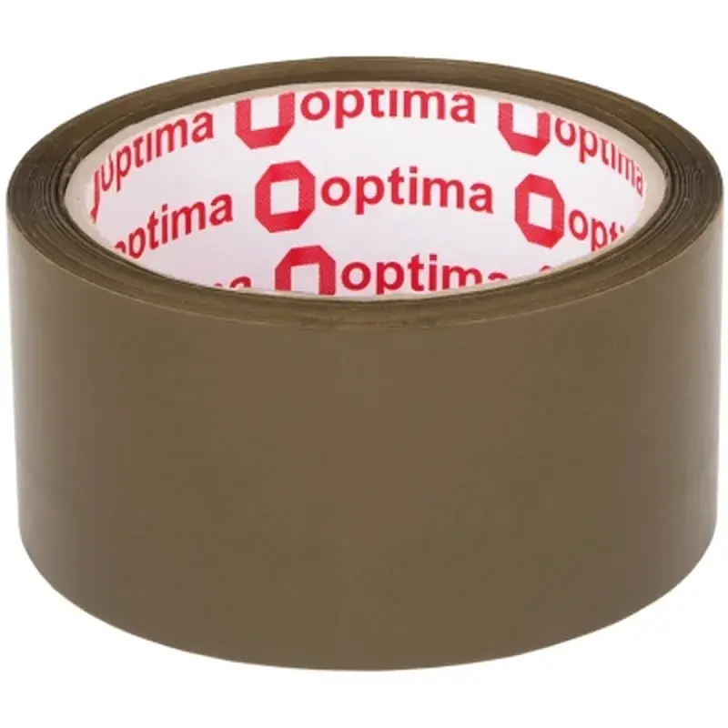 Скотч Optima 48 мм х 60 м х 40 мкм, коричневий (O45319)
