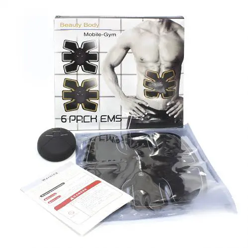 Міостимулятор Body mobile gym W-27 тренажер для м'язів Black (kz112-hbr) - фото 5