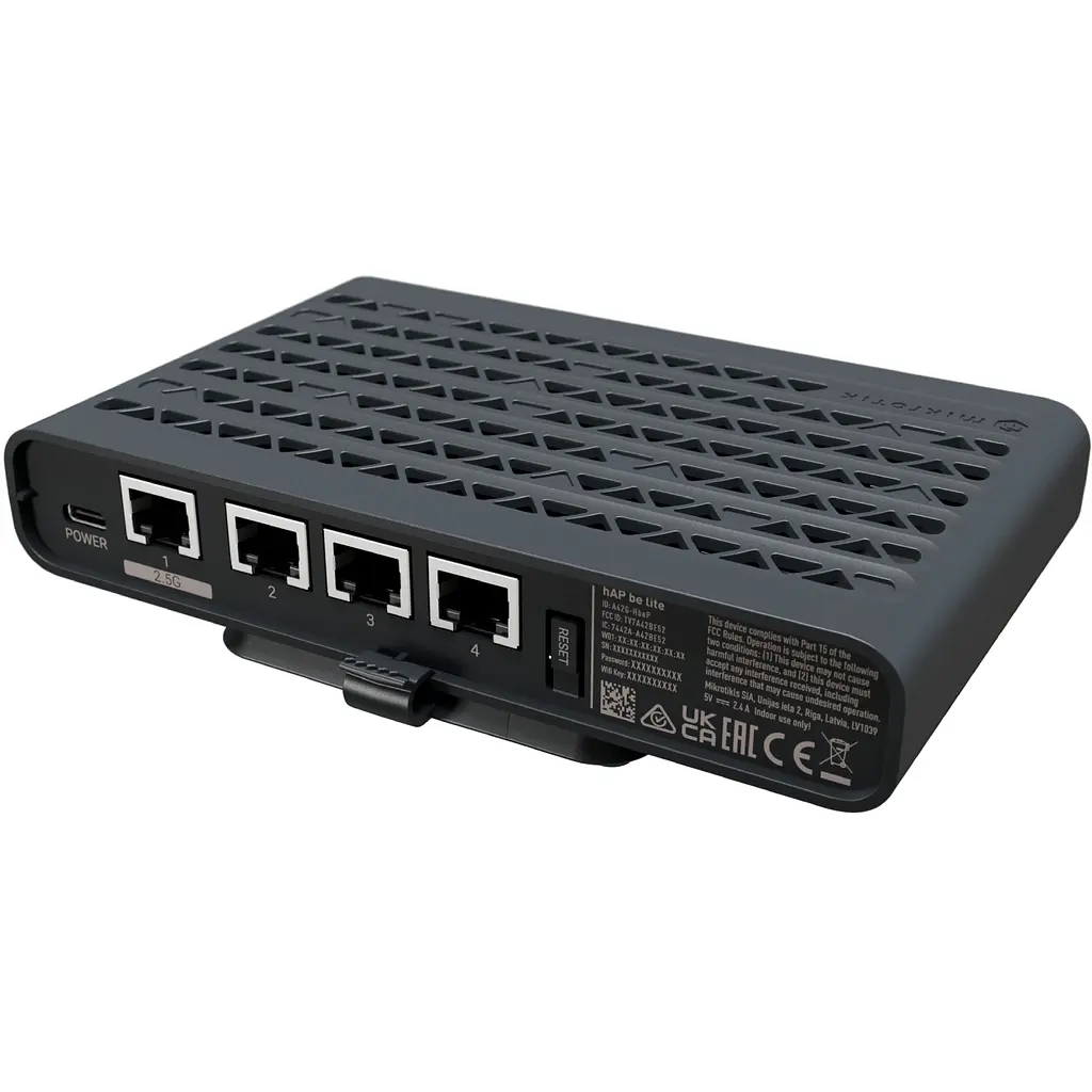 Маршрутизатор Mikrotik hAP be lite (A42G-HbeP) - фото 4