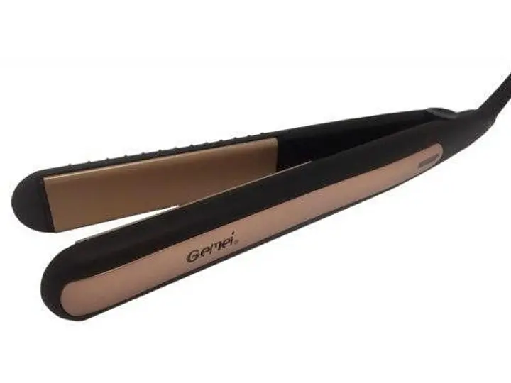 Випрямляч для волосся Gemei GM-2955 Чорний 2104618444 - фото 3