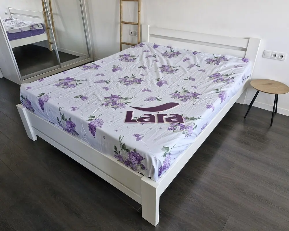 Простирадло на резинці LARA сатин dp13261 160х200х25 - фото 6
