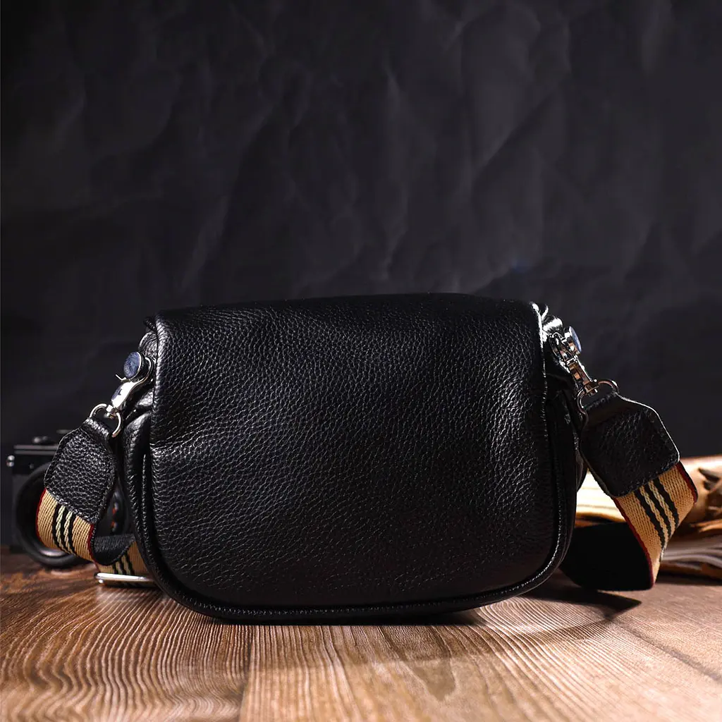 Жіноча шкіряна сумка Vintage 19х14х7 см sum0022679 - фото 7