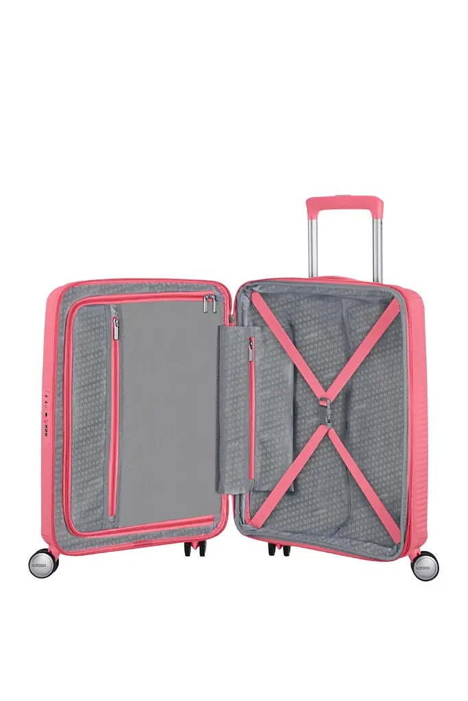 Валіза American Tourister SOUNDBOX 55 См PINK 55x40x20(23) 32G*00001 - фото 2