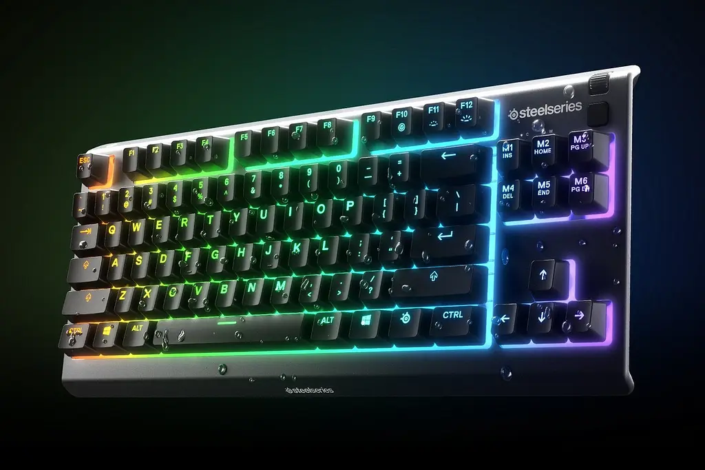 Клавіатура ігрова SteelSeries Apex 3 TKL UA Чорний - фото 10