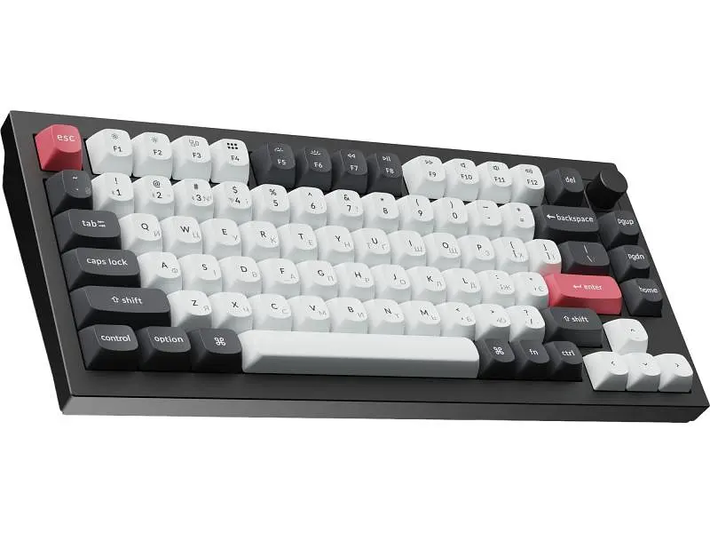 Клавіатура Keychron Q1 HE Gateron Magnetic Switch Black (Q1H-M1-UA) - фото 3