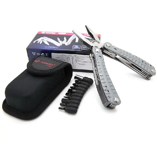 Мультитул Ganzo Multi Tool (G105) G3130, Сріблястий - фото 11