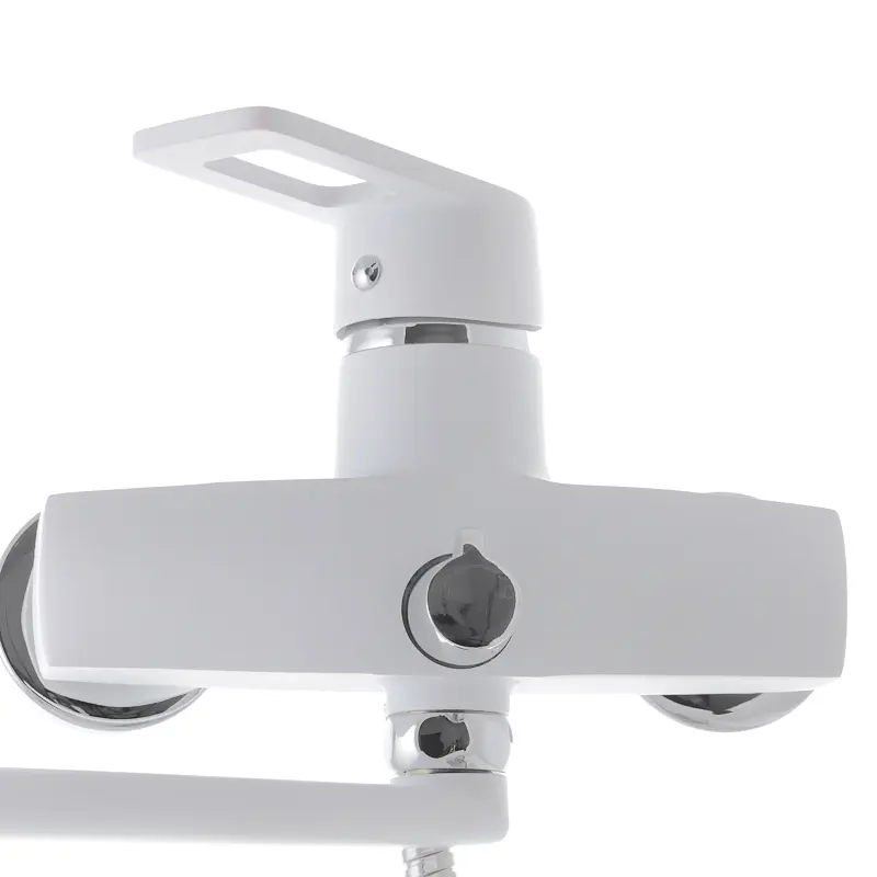 Смеситель для ванны Zerix Z2230-7 white ZX0359 Белый матовый - фото 4