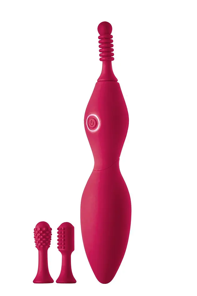 Вибратор Dream Toys Sparkling Verona, 18,5 см красный
