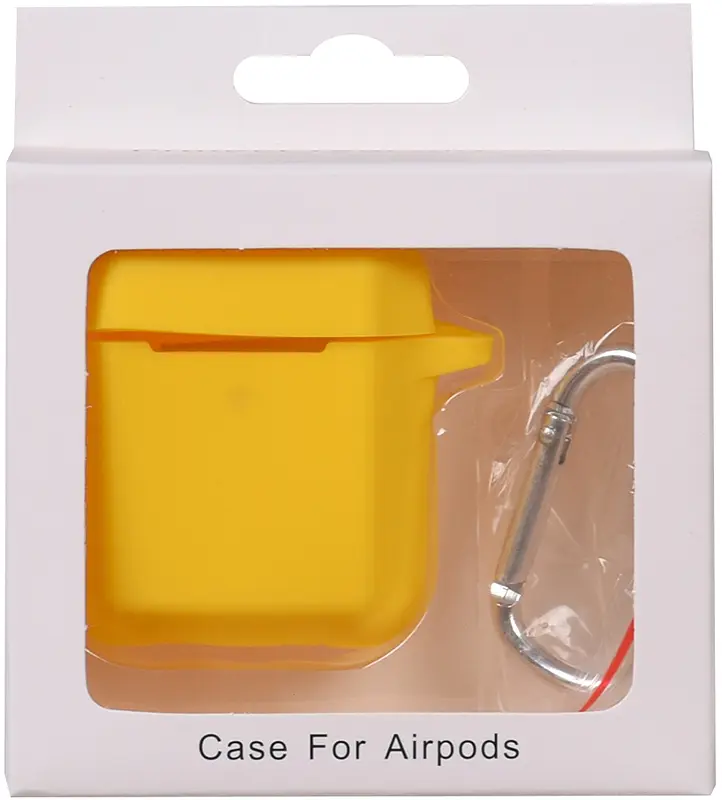 Кейс TOTO Plain Ling Angle Case AirPods Yellow - фото 2