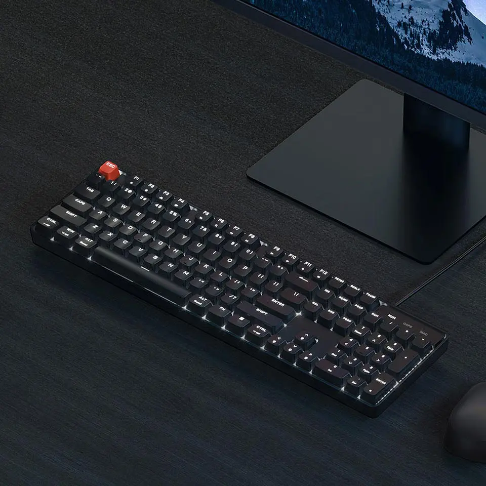 Клавіатура Xiaomi Wired Mechanical Keyboard Red Switch (BHR6080CN) [112773] - фото 4