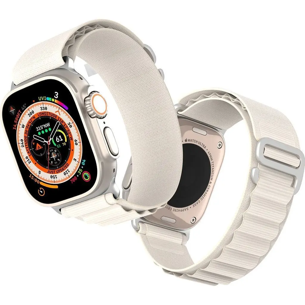Ремешок Dux Ducis GS Series для Apple Watch 38/40/41/42mm Starlight [161144] - фото 2