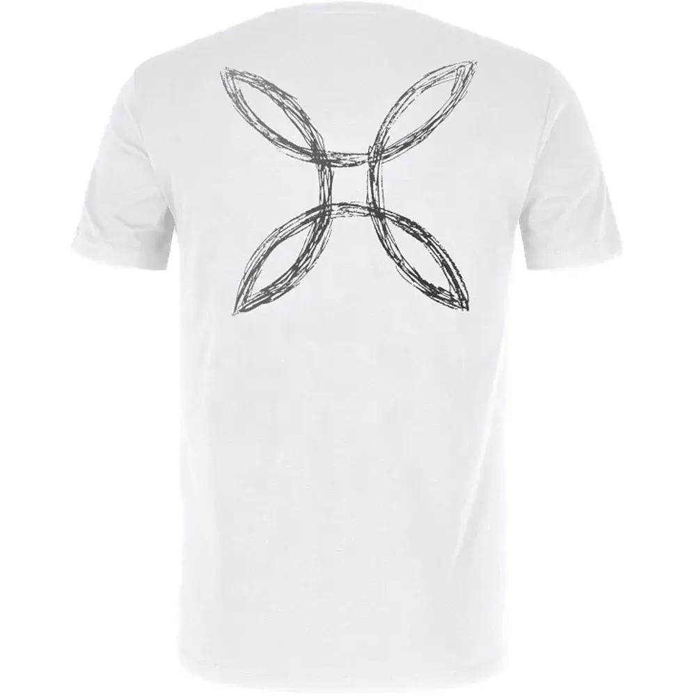 Футболка Montura Pencil Logo T-Shirt 3XL White - фото 2