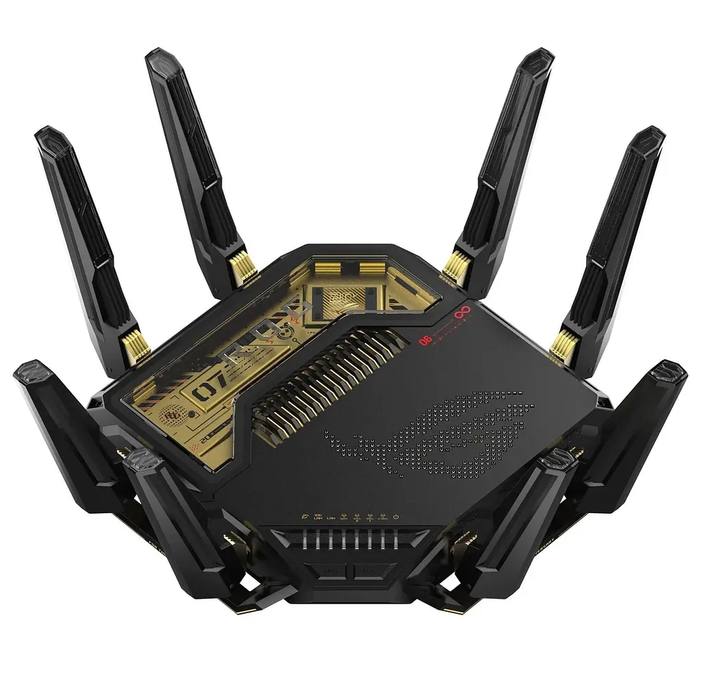 Роутер ASUS ROG Rapture GT-BE98 Edition 20 (90IG08F0-MO9A3V) - фото 2