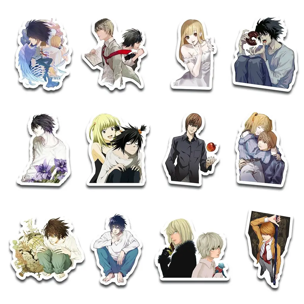 Стикерпак GeekLand Death Note 45 штук (SP DN 01) - фото 5