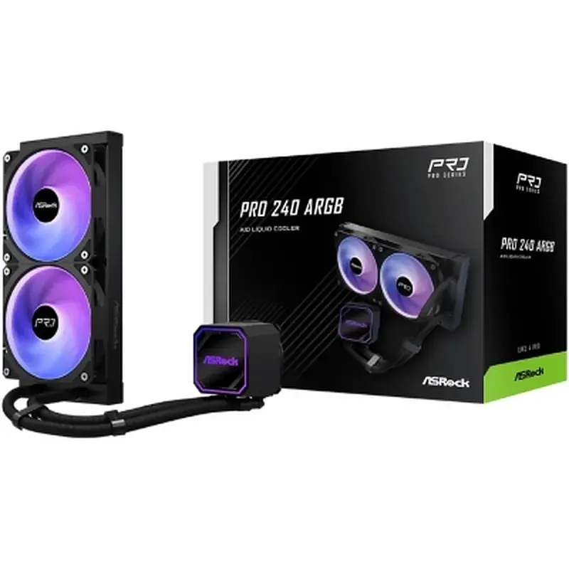 Система рідинного охолодження ASRock Pro 240 ARGB - фото 5
